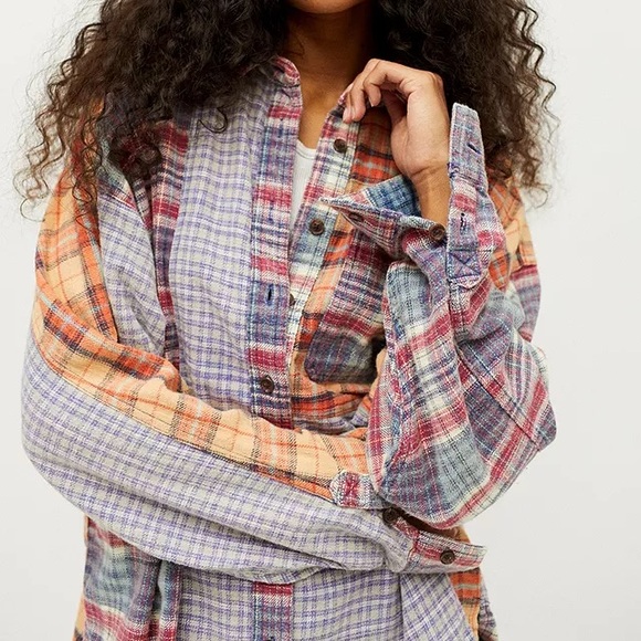 Urban Outfitters Tops - Urban Outfitters BDG Ted Patchwork Flannel